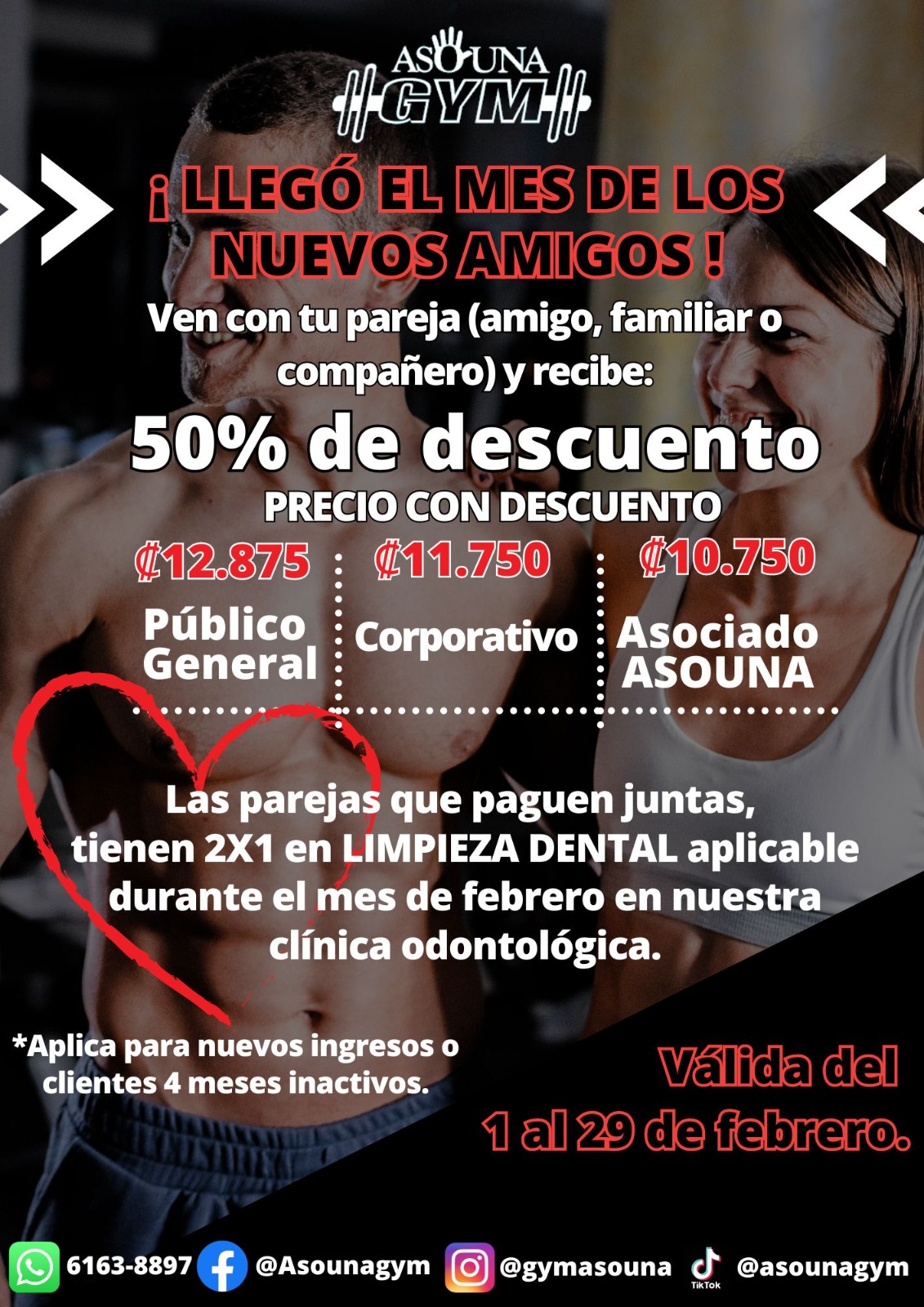 Promo Gym Febrero