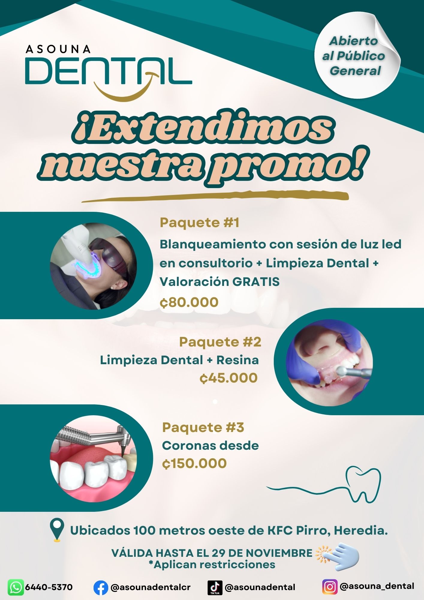 Copia de Blue and White Clean Dental Care Center Services Mobile Video (1)