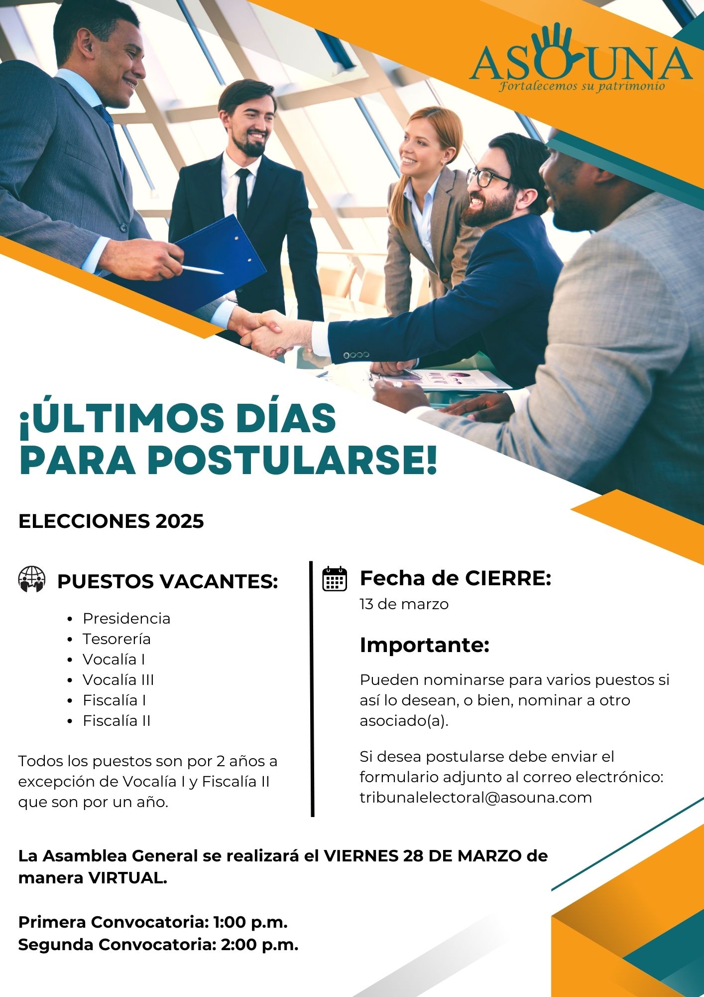 Flyer servicio para negocios profesional geométrico amarillo